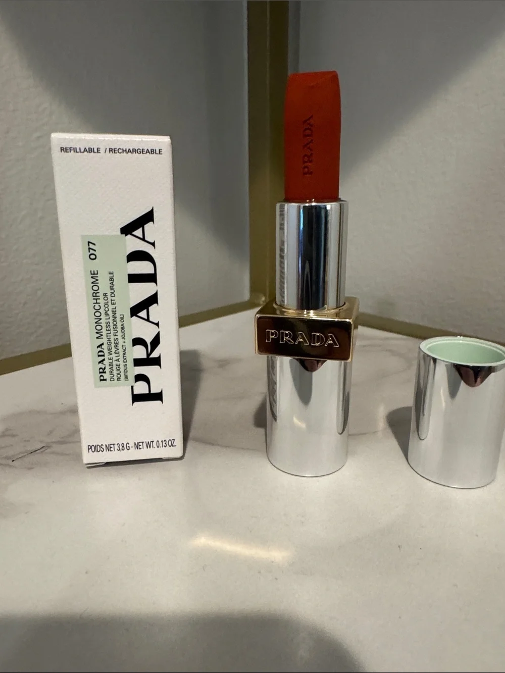 Prada Monochrome Hyper Matte Refillable Lipstick